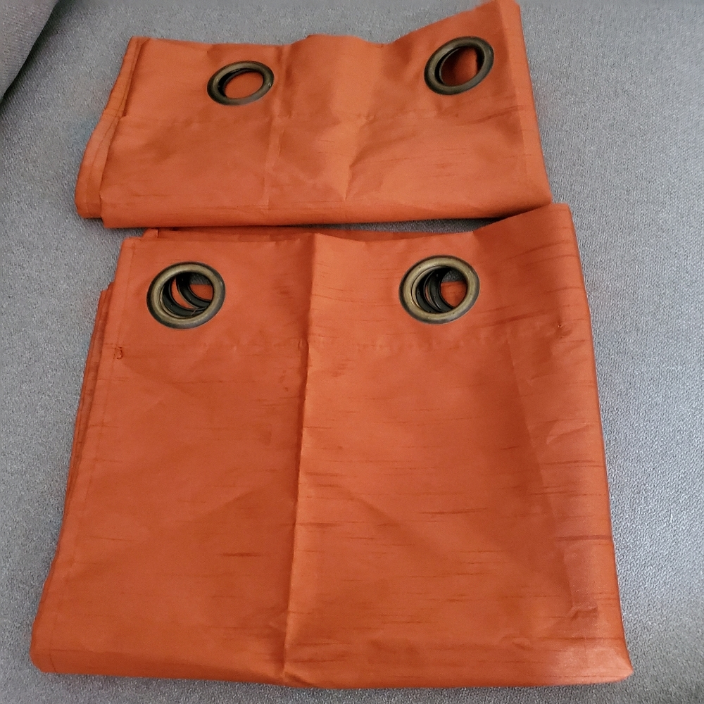 Two piece curtains